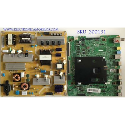 KIT DE TARJETAS PARA TV SAMSUNG / NUMERO DE PARTE MAIN BN94-10827A / BN41-02528A / BN97-10983B / BN9410827A / NUMERO DE PARTE FUENTE BN4400807A / L55S6_FHS / BN44-00807A / PANEL CY-WK055HGLV1H / MODELO UN55KU6500 / UN55KU6500FXZA FA01